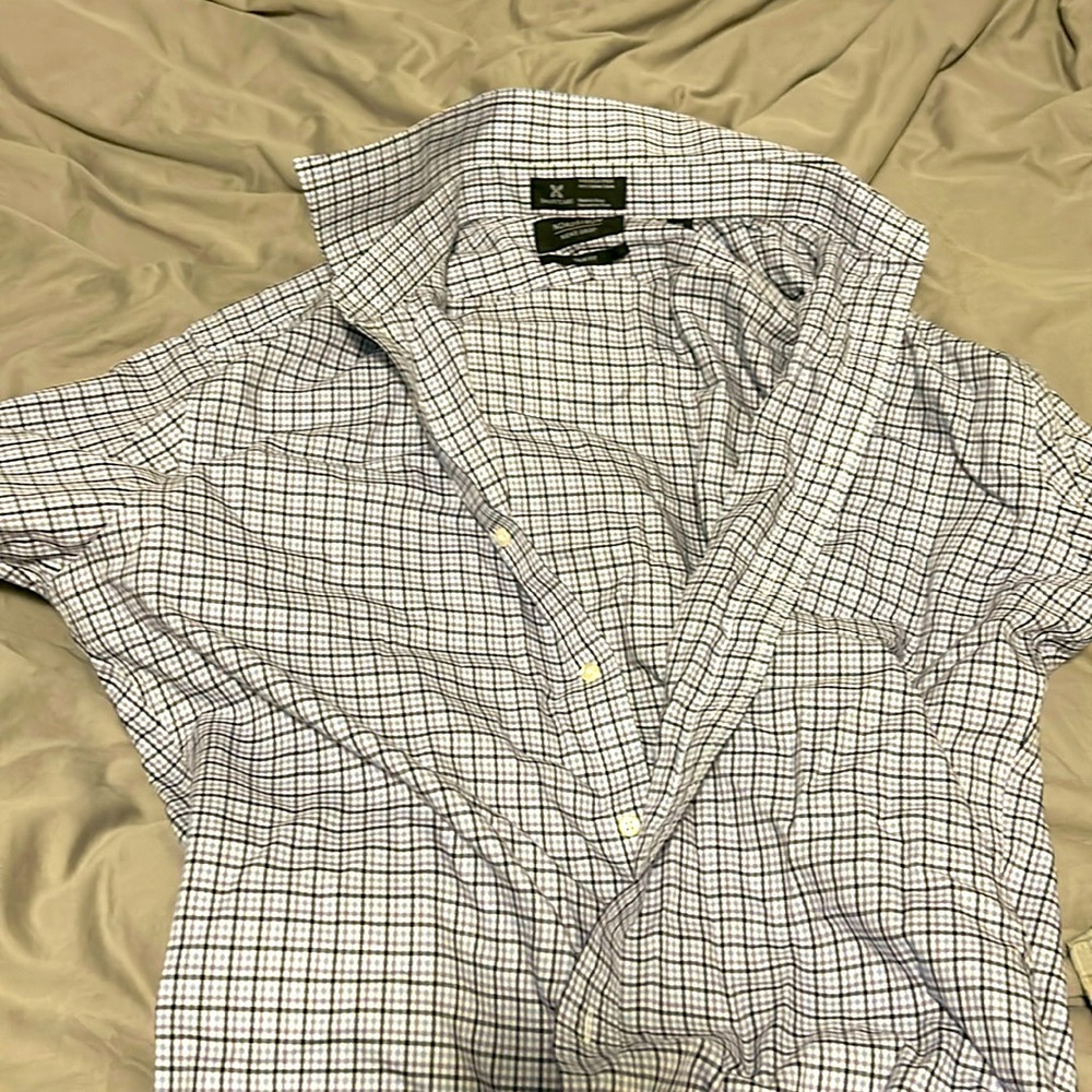 Checkered button up from Nordstrom.